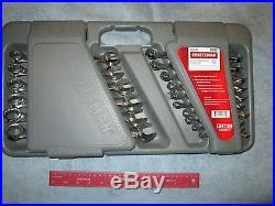 NEW CRAFTSMAN USA 26 Pc. METRIC COMBINATION WRENCH SET IN CASE #46936