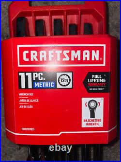 -NEW- Craftsman 11pc Ratcheting Wrench Sets (SAE & METRIC) CMMT87021, CMMT87022