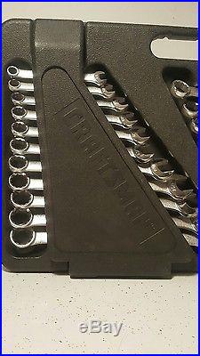 NEW Craftsman 32pc Combination Wrench Set STANDARD SAE And Metric 46937
