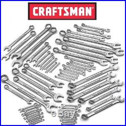 NEW Craftsman 63 PC Master Combination Wrench Set METRIC SAE Inch Auto 63 piece