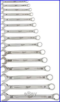 NEW Milwaukee 48-22-9515 15 PIECE Wrench Set Metric New IN PACK SALE PRICE