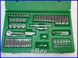 NEW SK Hand Tools 94562 62 Piece Metric Super Set 1/4 And 3/8 Drive R53