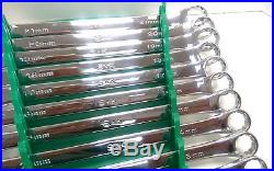 NEW SK Professional Tools Metric Long Combination Wrench Set 86026 7-21mm READ