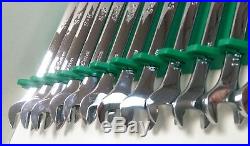 NEW SK Professional Tools Metric Long Combination Wrench Set 86026 7-21mm READ