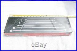 NEW SNAP ON XDHM606 6 PIECE 15 deg OFFSET 12PT BOX WRENCH SET METRIC 8 TO 20MM