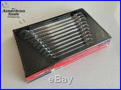 NEW Snap On 10pc Flank Drive Plus Ratcheting Combination Wrench Set SOXRRM710