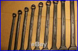 NEW Snap On 15 pc 12-Point Metric Flank Drive Combination Wrench Set 1024 m