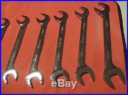 NEW Snap On 4 Four Way Angle Metric 10 27 mm Wrench Set & Tool Pouch VSM814