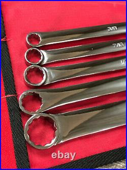 NEW Snap On 5 Pc 12 Pt SAE Flank Dr High Performance Ratcheting Roll Set XDLR705
