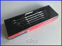 NEW Snap On 5pc 12-Point Metric Flank Drive 10° Offset Box Wrench Set XBM605A