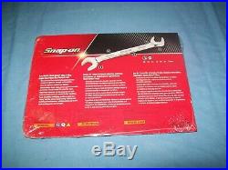 NEW Snap-on 10 17 mm 4-way angled FLANK Drive PLUS Wrench SET SVSM807A SEALed