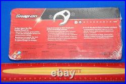 NEW Snap-on 10 Piece 3/8 Drive 6-Point Metric Flare Nut Crowfoot Wrench Set