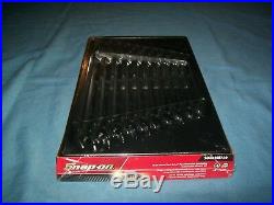 NEW Snap-on 10 thru 19 mm 12-pt FLANK drive PLUS Ratchet Wrench Set SOXRRM710