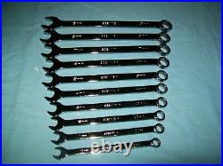 NEW Snap-on 10 thru 19 mm 12point box FLANK drive PLUS Wrench Set SOEXM710