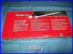NEW Snap-on 10 to 17 mm 12-point box FLANK Drive PLUS Wrench SET SOEXM707