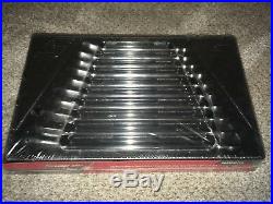 NEW UNUSED Snap-on SOEXRM710 Ten-Piece Metric Ratcheting Wrench Set