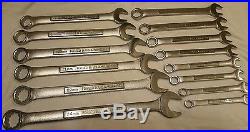 NEW USA FORGED Craftsman 28 pc Combination Wrench Set 12 pt SAE INCH METRIC MM