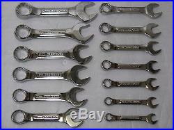 NOS Craftsman Professional USA 25pc (12 SAE, 13 Metric) Master Stubby Wrench Set
