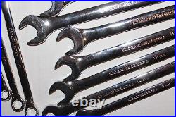 NOS Gearwrench Metric Combination Wrench 23 Piece Set Long Pattern Nonratcheting