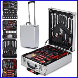 New 799pcs Hand Tool Kit Mechanics Kit Metric Ratchet Wrench Set Trolley Toolbox
