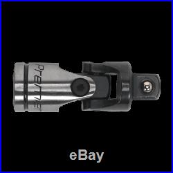 New! AK7971 Sealey PREMIER BLACK Socket Set 34pc 3/8 Sq 6pt WallDrive Metric