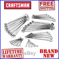 New CRAFTSMAN 32pc Piece Inch Metric Combination WRENCH SET Standard mm