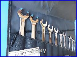 New, Mac Tools Metric Extra Long Wrench 10 Pc. Set, #csllm102ks, With Bag