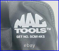 New Mac Tools Scm14ks 14 Piece Metric Wrench Set