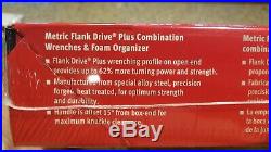 New Sealed Snap On Metric Flank Drive Plus Foam Wrench Set 7 19, Soexm01fmbgx