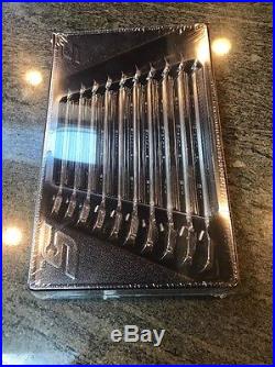 New Snap On 10 Pc Flank Drive Plus Ratcheting Wrench Set SOXRRM710