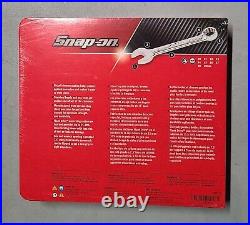 New Snap-On 10 pc 12-Pt Metric Flank Dr Short Combination Wrench Set (10-19 mm)