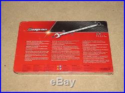 New Snap-On 10 pc Metric Long Flank Drive Plus Combo Wrench Set SOEXLM710B 10-19