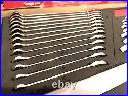 New Snap-onT SOXRRSET1BRA 23-pc Metric SAE Ratchet Wrench Set in foam