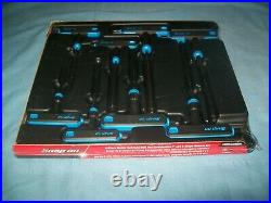New Snap-on 2 to 10 mm Metric T-Shaped L-Shaped AWBSGM800A Ball Hex Wrench Set