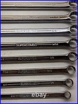 New Williams 15pc Combination Wrench Set SUPERCOMBO Non-Ratcheting, SAE