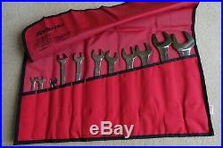 New snap on tools usa 11pc slimline low torque 6mm 36mm spanner wrench set