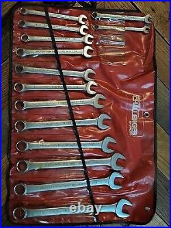 PROTO CHALLENGER Metric Combination Wrench 12 Peice set +2 CAT Wrenches 8-22mm