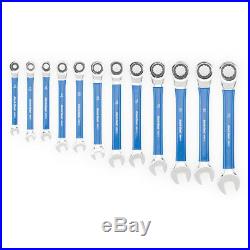Park Tool Ratcheting Metric Wrench Set 12 tools of 12-point box/open end Spanner