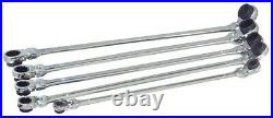 Platinum 5pc XL Double Box METRIC Reversible Ratcheting Spline Wrenches #99650