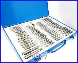 Professional 110 Pc Metric Tap and Die Set Alloy Steel Tap Wrench New TZ TP096