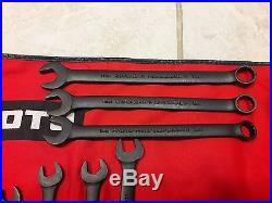 Proto, J1200F-MBASD-Combo Wrench Set, Black, 7-21mm, 15 Pc-NEW-Made in USA