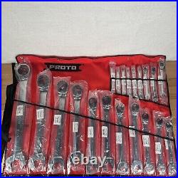 Proto JSCVT-20S Combination Wrench Set 12 Point, 20 Pieces