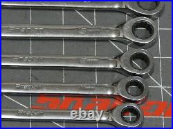 READSnap On 10Pc Metric 0 Offset Ratcheting Wrench Set 10MM 19MM 12Pt OEXRM