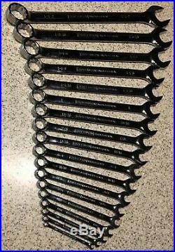 Rare 17 Pc Jumbo Craftsman Industrial Sae Combination Wrench Set 1/4-11/2