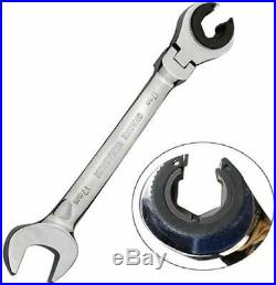 RatchetFix Tubing Wrench with Flexible Head Car Hand Repair Tools High Quality