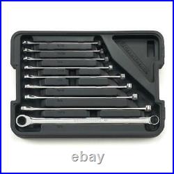 SAE Extra Long Pattern Gear Box Ratcheting Wrench 9 Piecex Set Hand Tool Repair