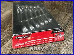 SEALED Snap On 6Pc 6Pt Metric Flank Dr Double End Flare Nut Wrench Set RXFMS606B