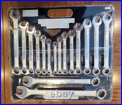 SEARS CRAFTSMAN 16 Pc Combo Wrenches -VV- Series SAE & METRIC? NOS gwVDS