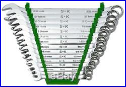 SK 15 Pc. Metric Combination Wrench Set
