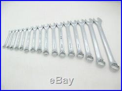 SK 16 Piece Metric Combination Wrench Set 6mm thru 22mm, 12 Point, NICE